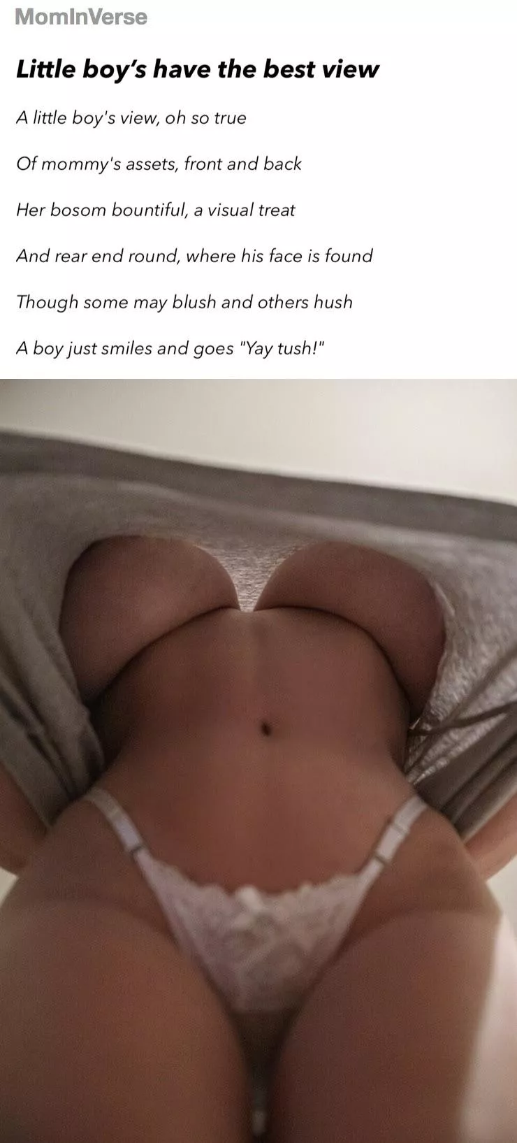 [POEM] Little Boys have Best of their mom’s posted by mominverse