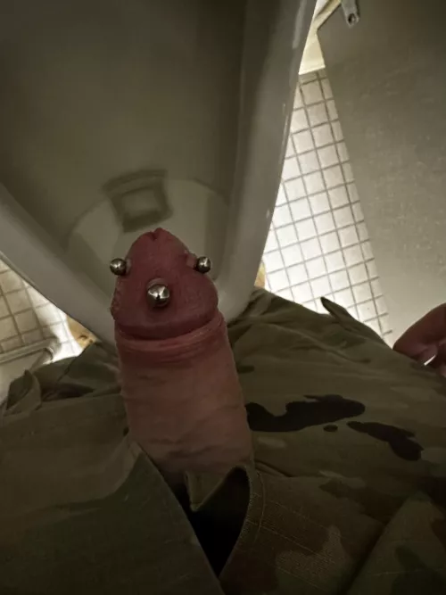 Private standing at attention all ready got some medals for great performance by pg1234ish