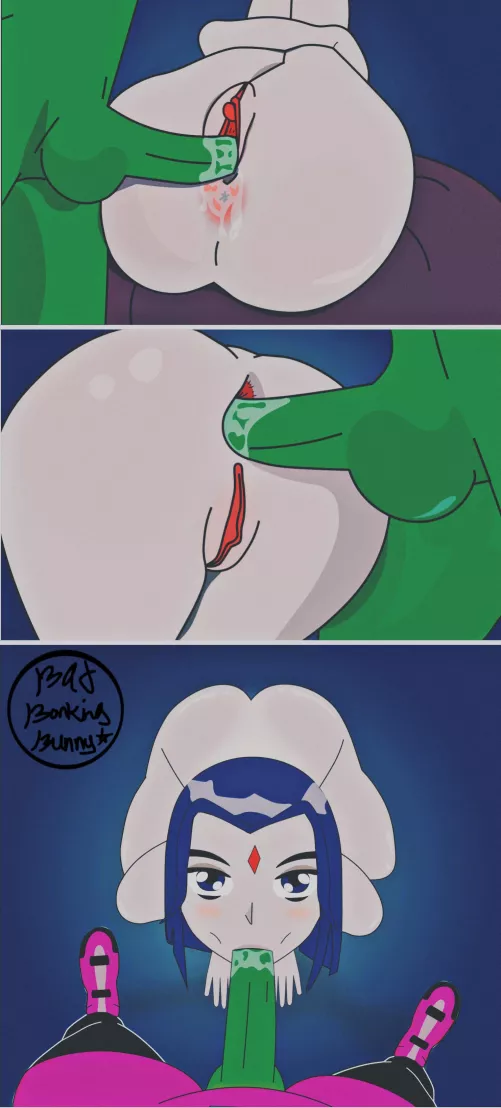 Raven [Teen Titans] (BadBonkingBunny) by Alexjr0199_