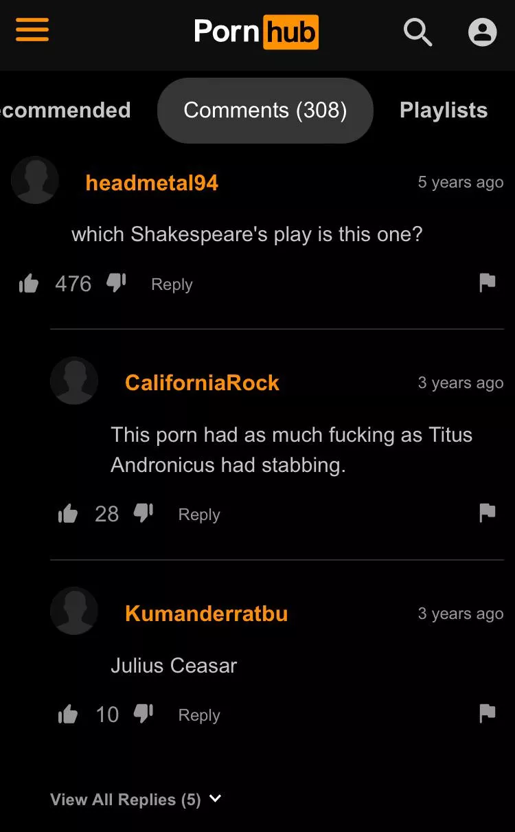 Shakespeare is writing porn??? 🤔🤔🤔 posted by NharwalDog