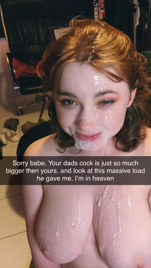 Sorry babe but your dad is huge by Critical-pics