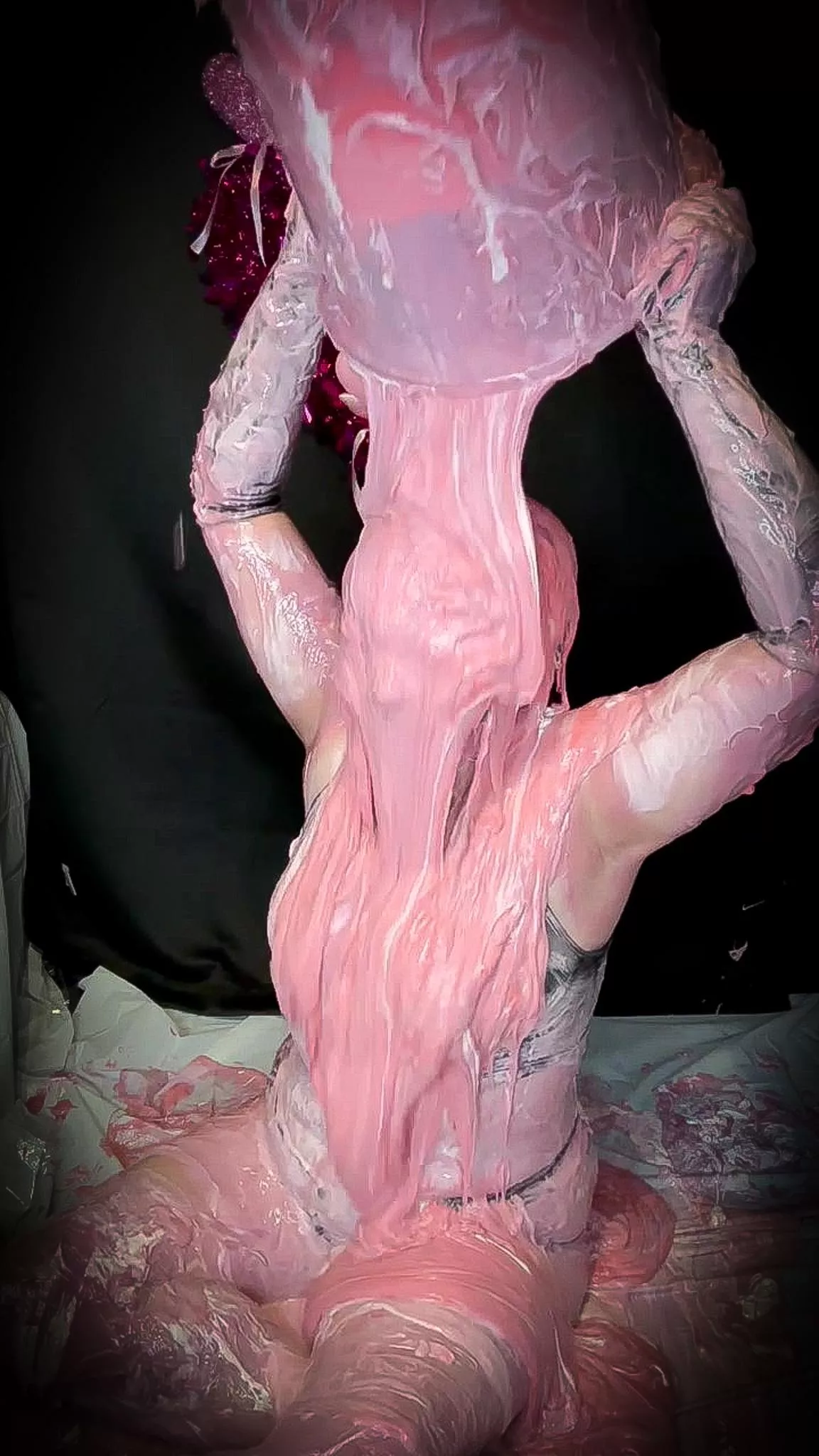Then MORE cake batter 💦 posted by MissNoireNFToy