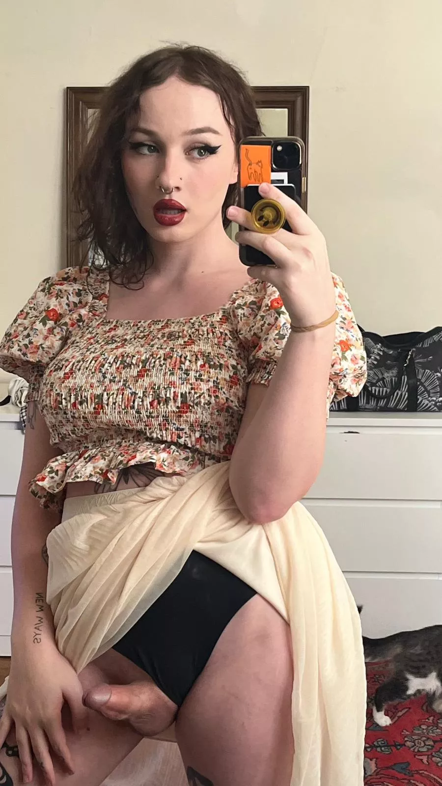 This is my favorite nude photo of myself; I think I look cute here.🥰 posted by sadieslime