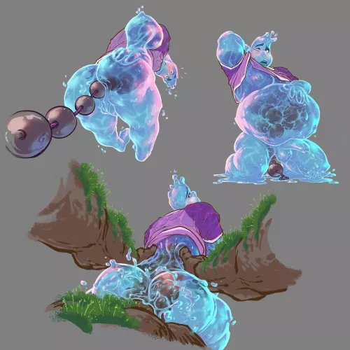 Wade Ripple from Elemental (@twistydr0p) by triangulumstardust