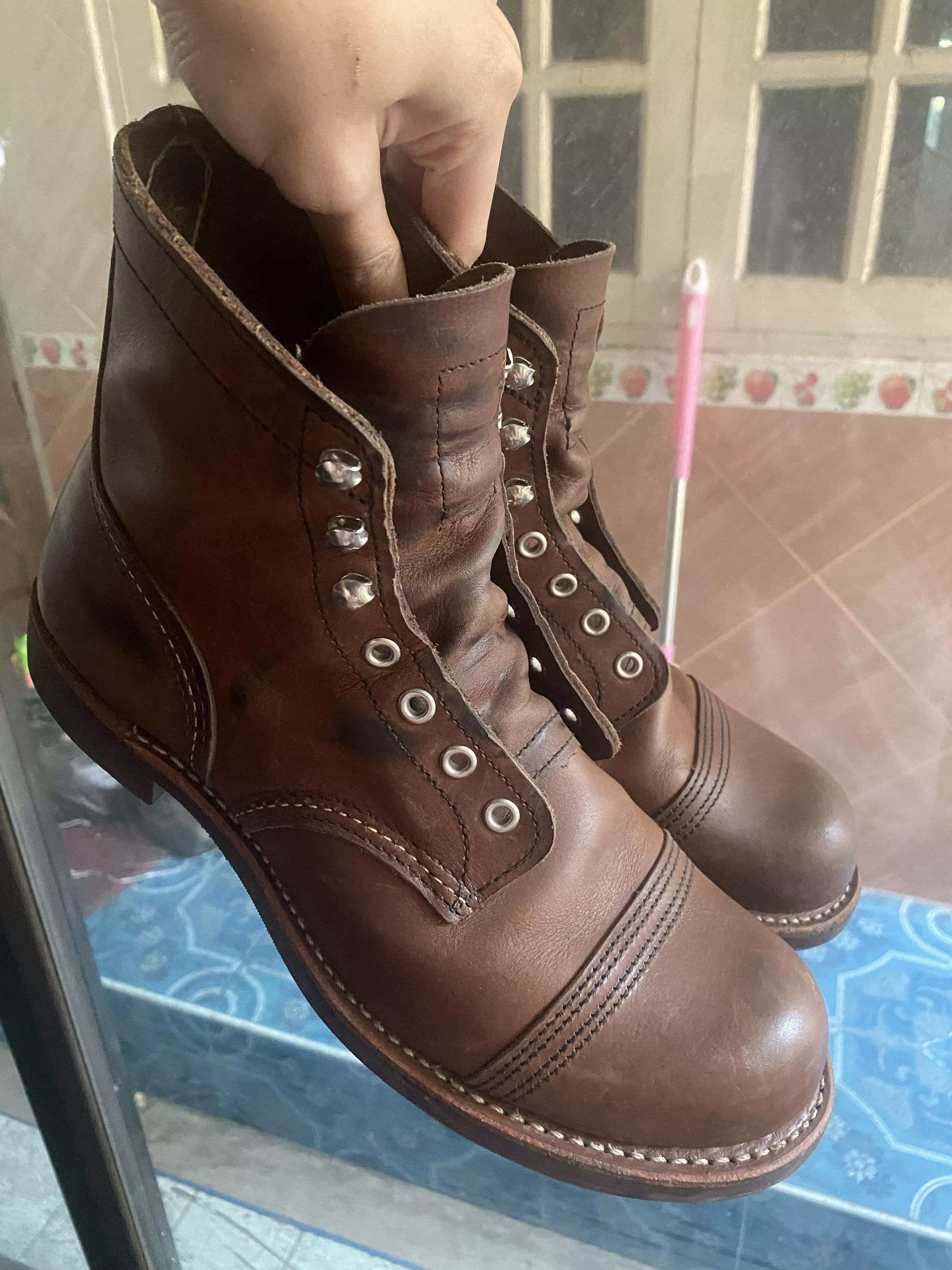 Which Saphir is the best for my first condition Red wing 8111 posted by Fit-Tap1653