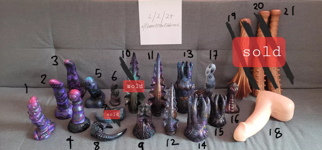 [WTS] Monsters and Tentacles: Updated Availability by QueenOfTheEldritch