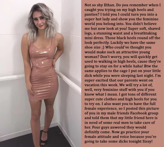 You shouldn’t have done that Sissy by Thick-Present7191