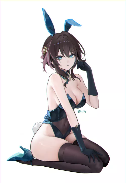 Bunny Ruan Mei [Honkai Star Rail] by CheetahSperm18