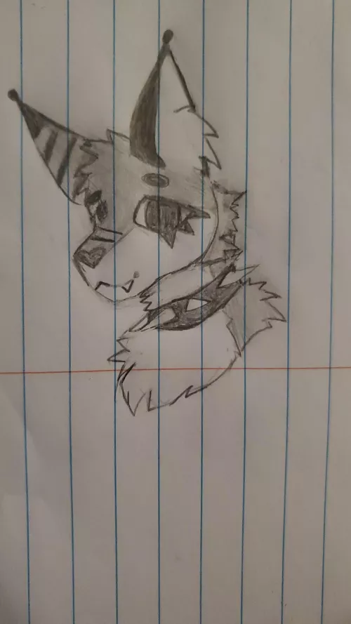 Finally got a main fursona 👍 by CandiedFox