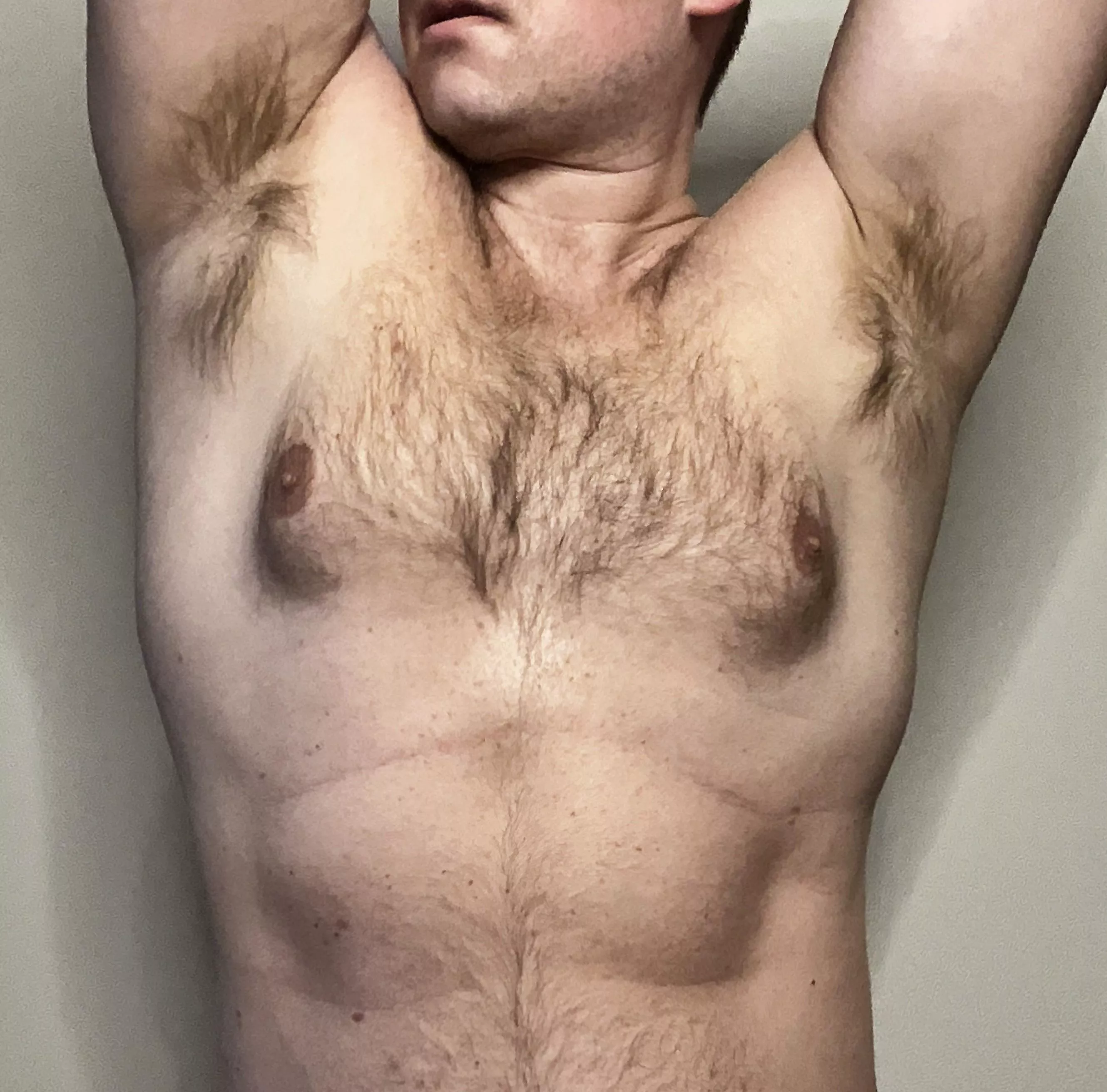 Finding any reason to raise my arms so you can catch a whiff. posted by Wanderingoneself