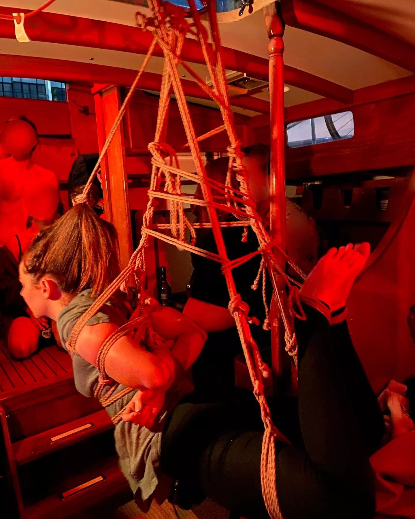 Fun on the Rope Boat posted by BarefootJuliette