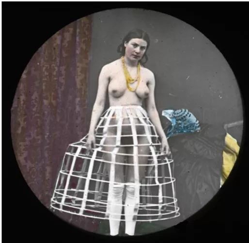 hoop skirt hottie by Eastsidekink