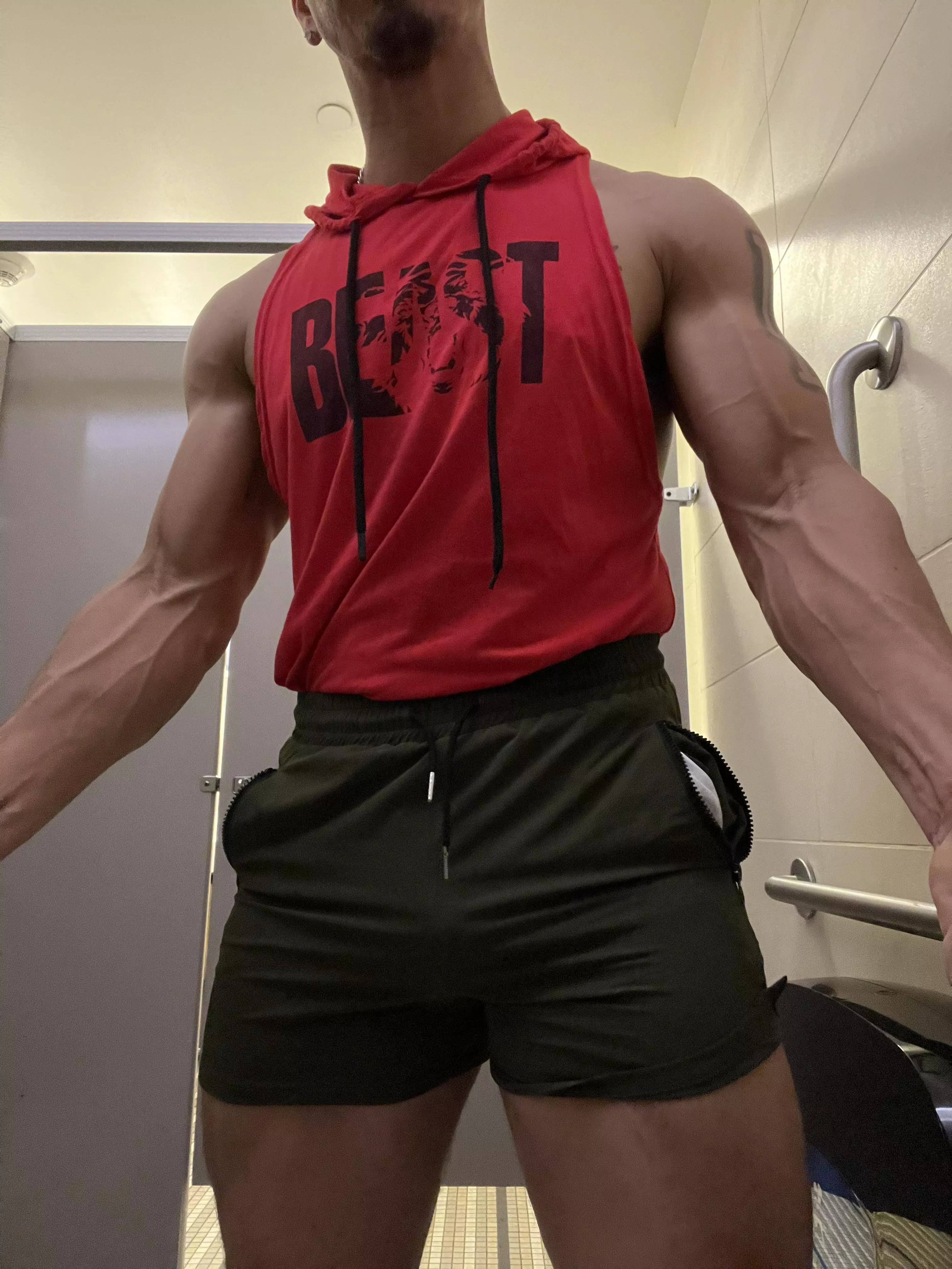 I will overpower you in every way. posted by AdonisFit69