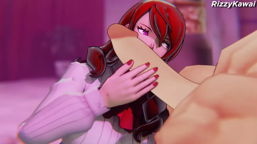 If you tell anyone about what happened here she'll be sure to execute you (@Rizzykawai) by Unfair_Throwaway