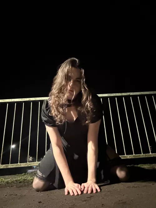 Just a boy on a bridge❤️ by Justadumbfemboy