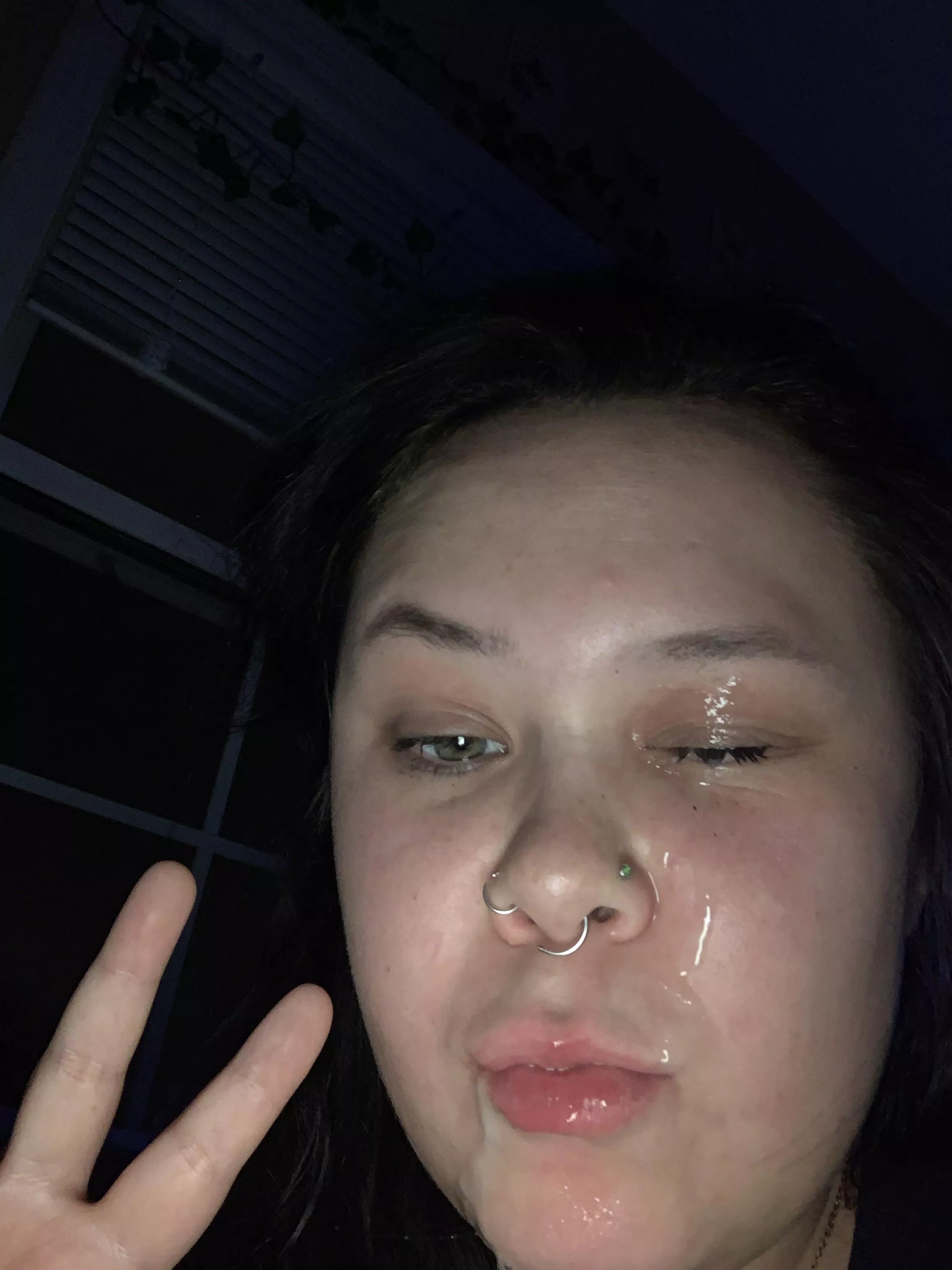 lol it got in my eye 😅🫣 posted by nessgrace