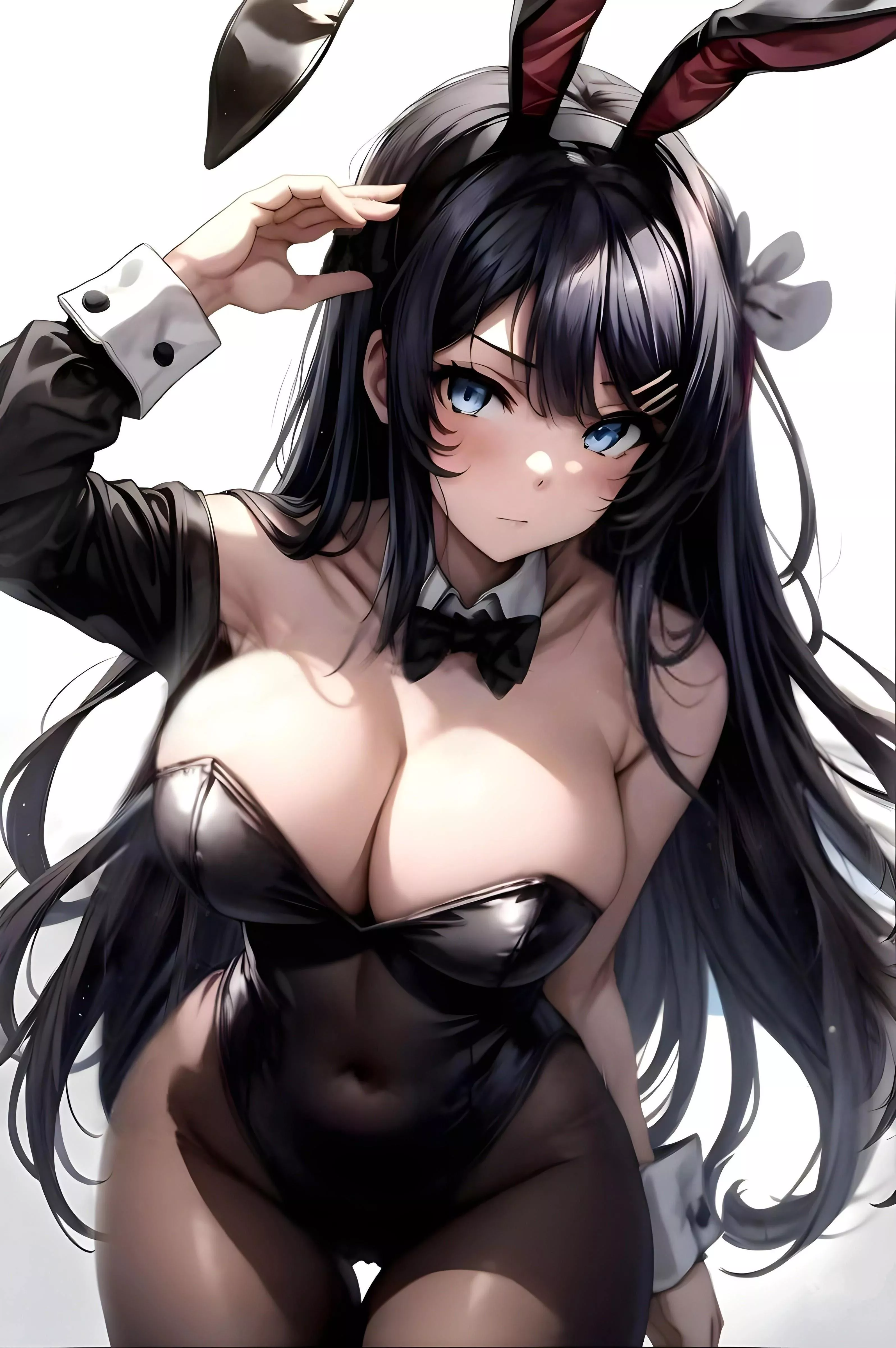 Mai Sakurajima's Oppai (Bunny Suit) [AI Art] posted by LeaguePlayful6325