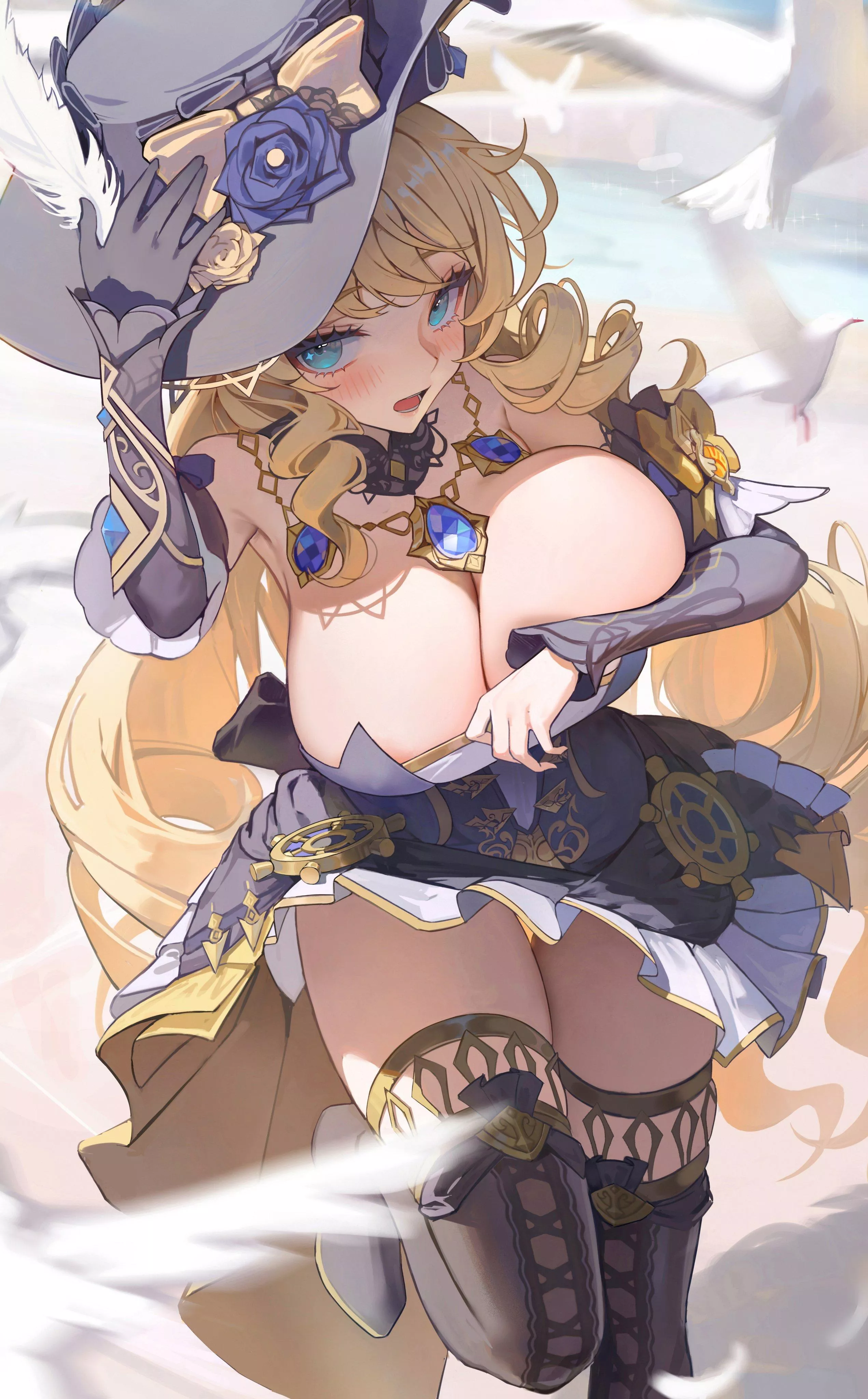 Navia [Genshin Impact] posted by CheetahSperm18