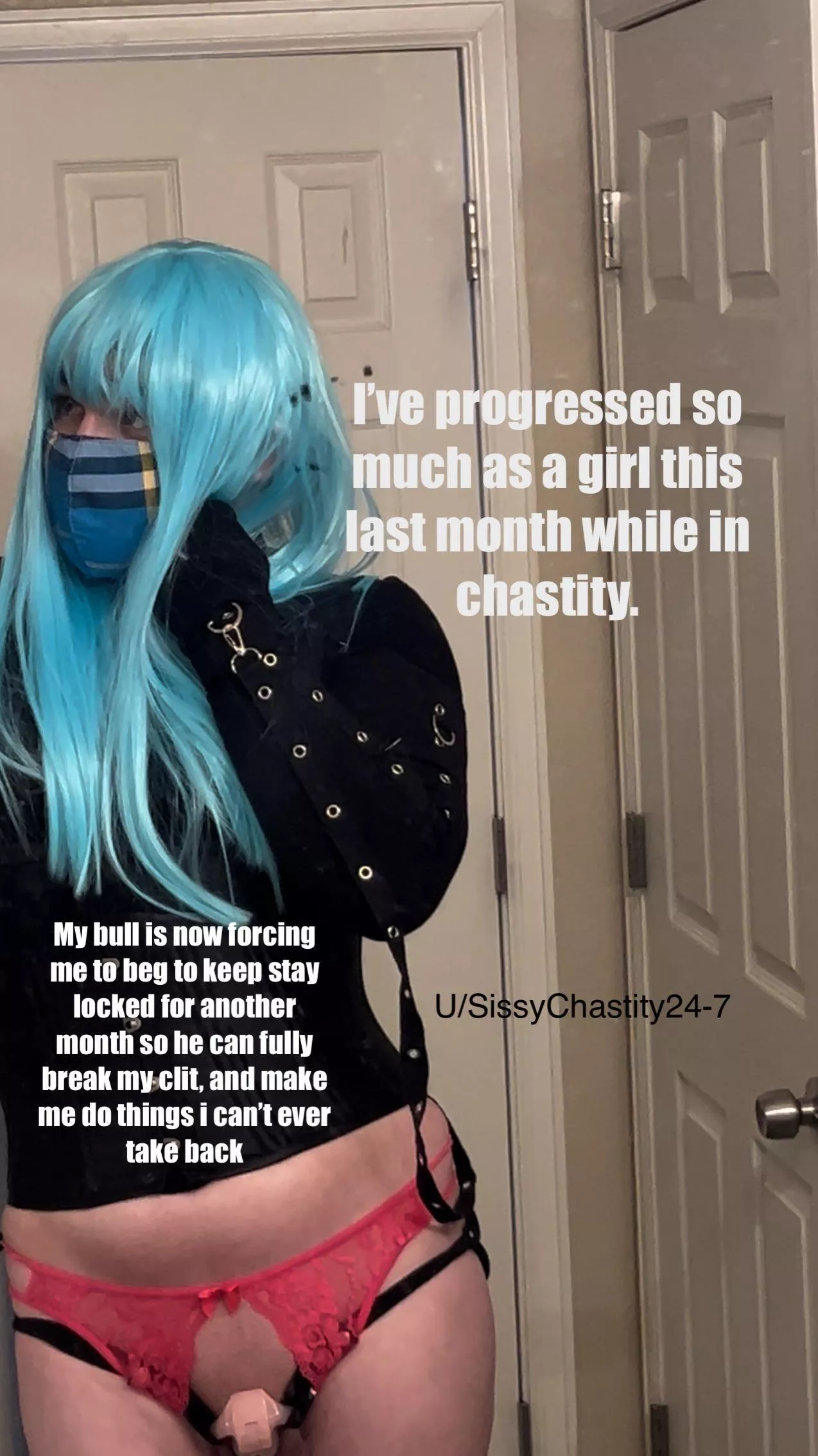 (OC) I started to love acting like his sissy housewife posted by Sissychastity24-7