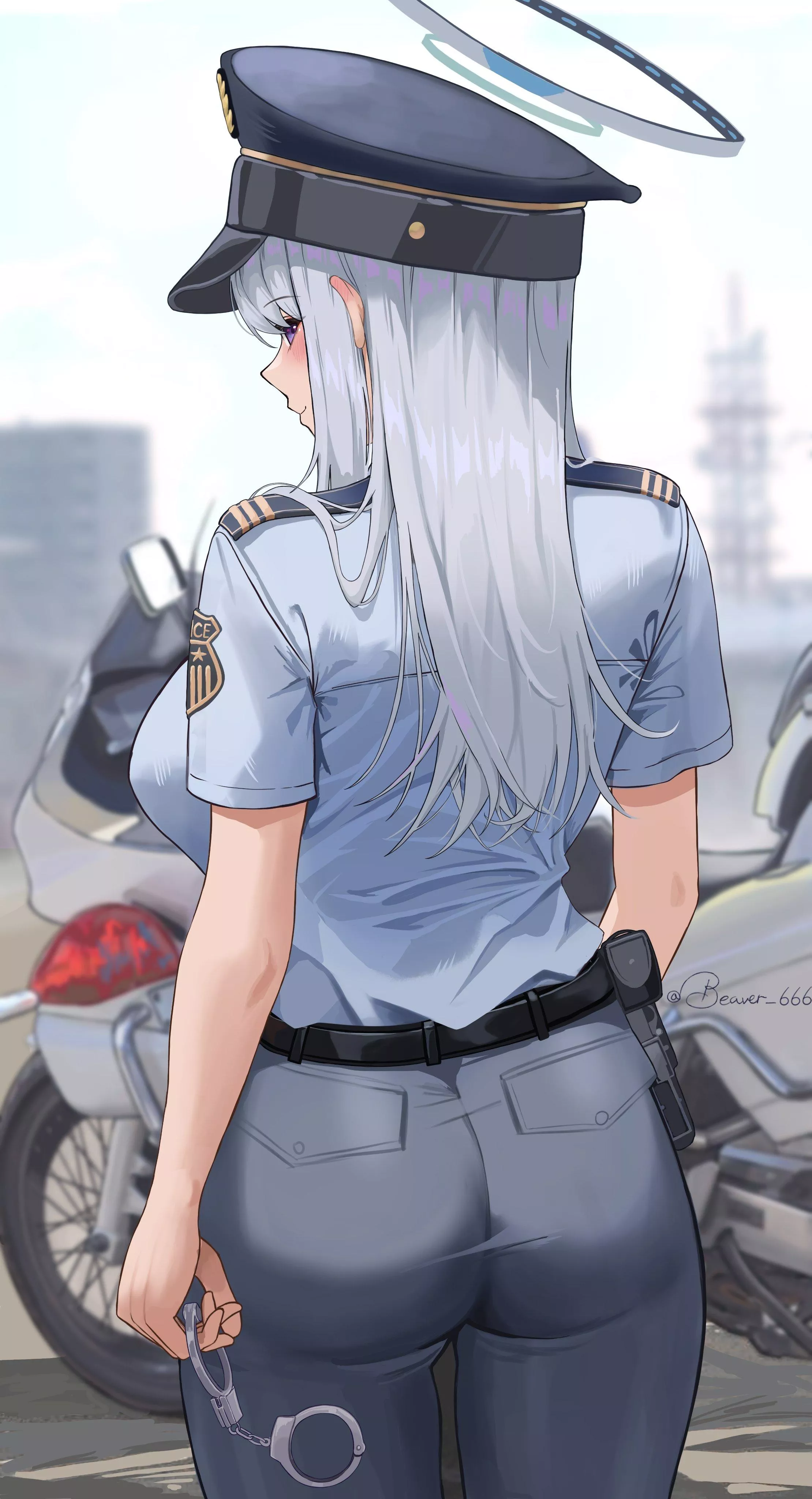 Officer Ushio Noa [Blue Archive] posted by CheetahSperm18