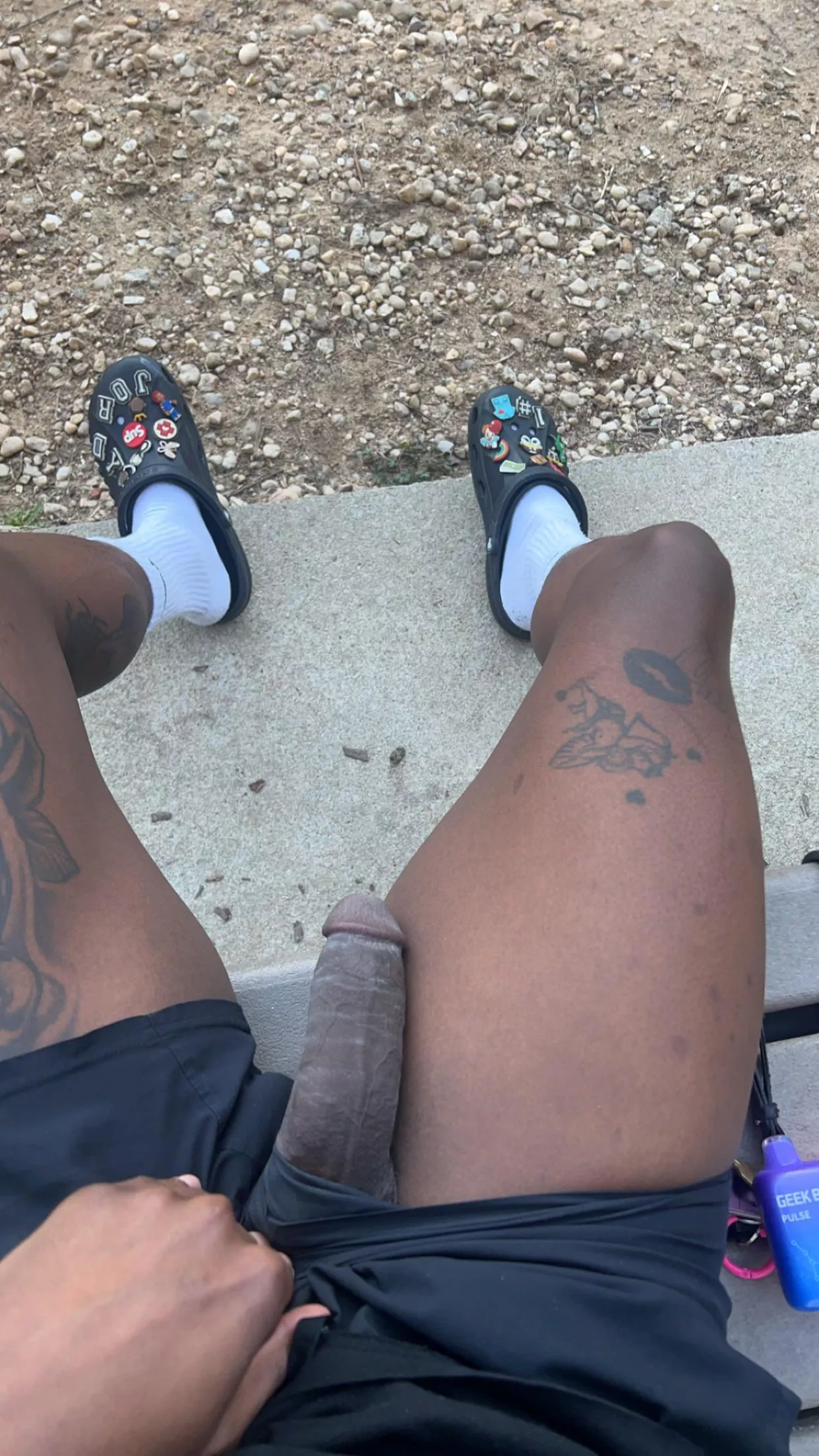 Pulled it out at the dog park 😉 posted by Fitnursebae