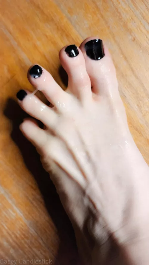 They got a little slippery. Is that ok with you? by CaseyCandlestick