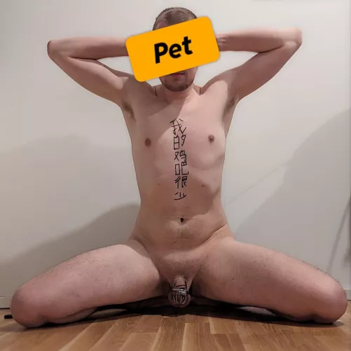 Today’s Task: Get a translation of what I wrote on his chest by yourfavoritevillain0