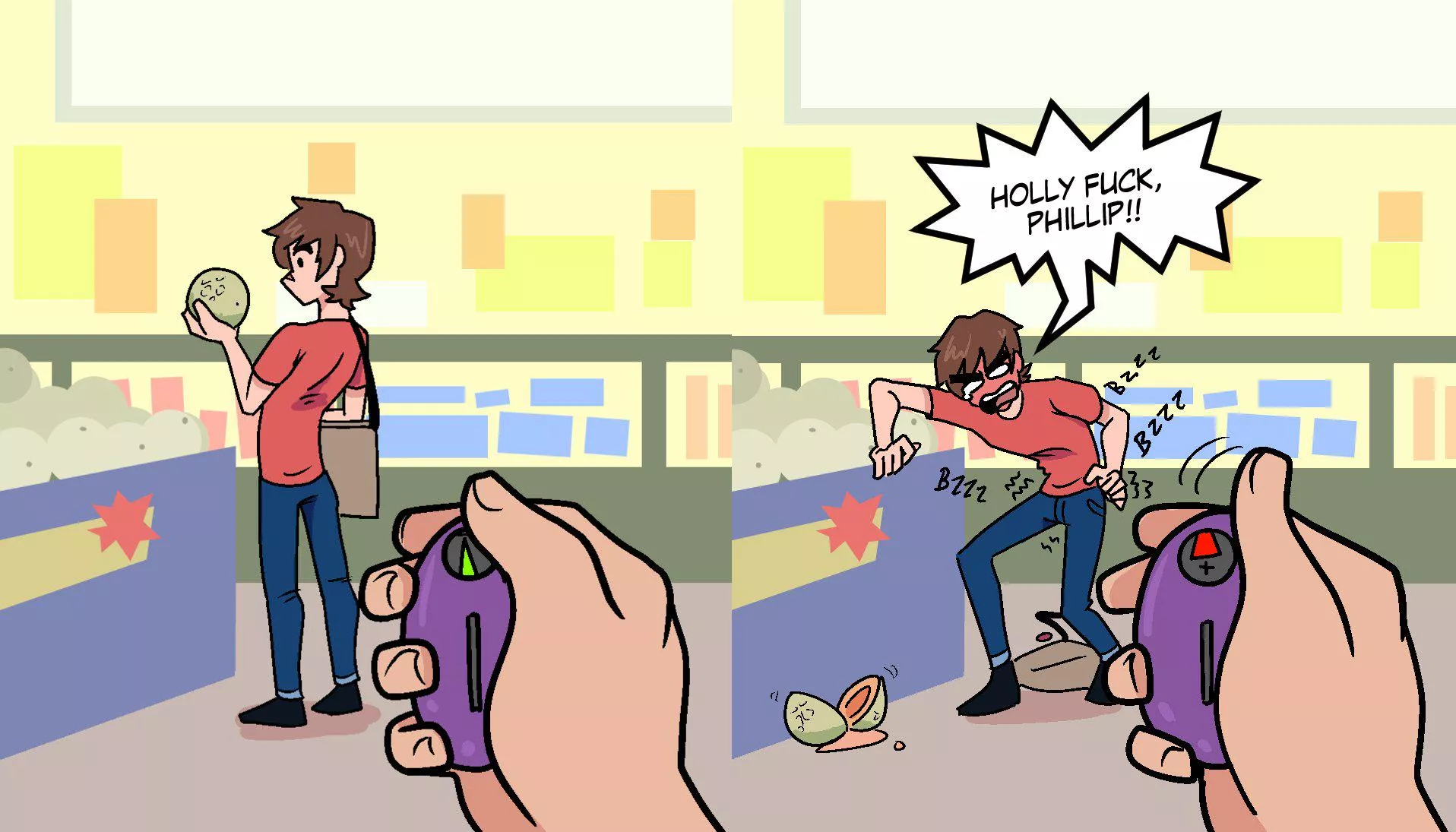 Vibrator at the mall (can't remember where it's from) posted by CuteTwinkSam