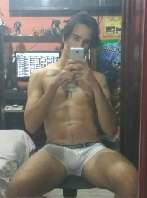 What would you say if you were sitted on my lap? by glauberfreire