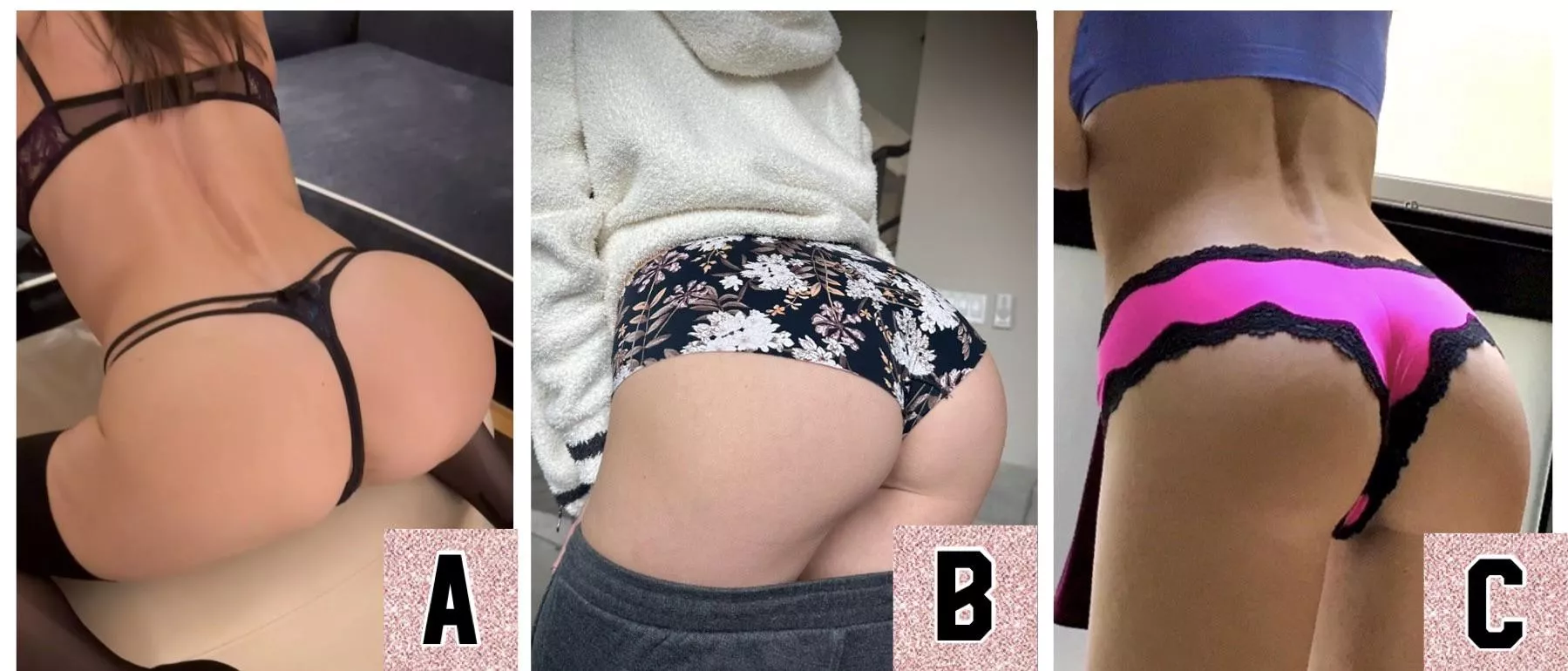 Which are your favorite? A,B,C? posted by The_Aria_Allure