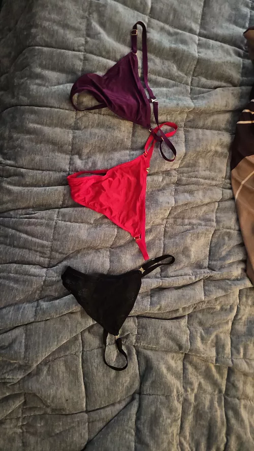 Who wants to pick out a gstring for me to wear by Different_Cash_8778