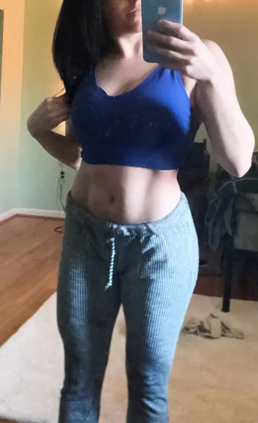 Workout completed and I feel fabulous by Sea-Room-6182