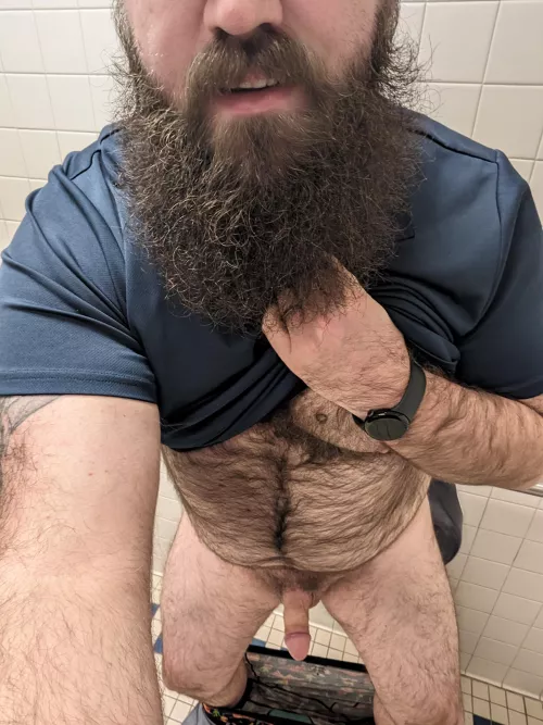 Your IT guy is in the bathroom posting nudes on the internet. Your ticket can wait. 😏😈 by BeardedAnonnn