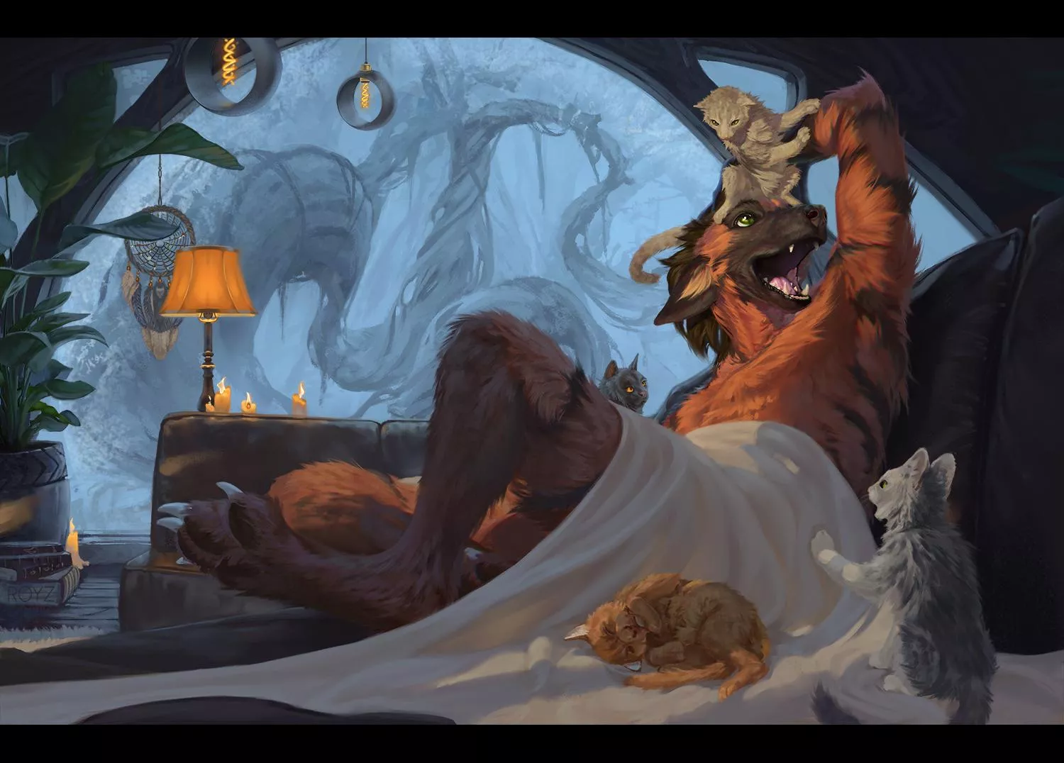 A furious attack by royz posted by Zyor_art