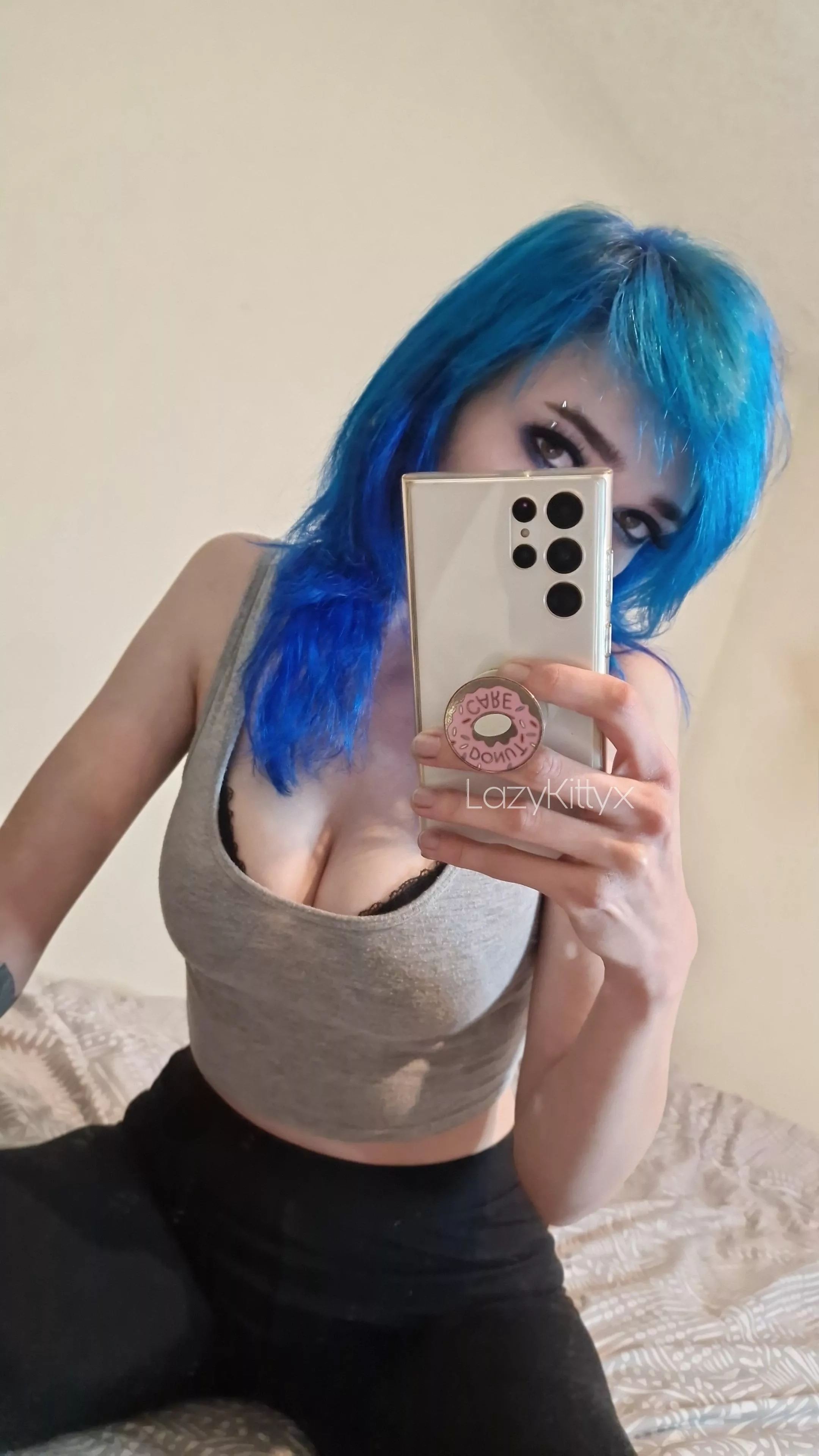 A slut, even when clothed 💙 posted by LazyKittyx