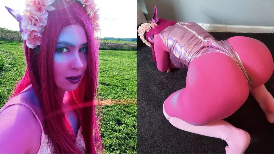 Bodypaint based on Lore Olympus by Kessie Vao by KestrelleV