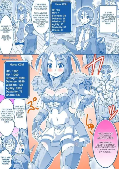 Can anyone identify who this great Genderswap Isekai is by? by Acrobatic-Elk2074