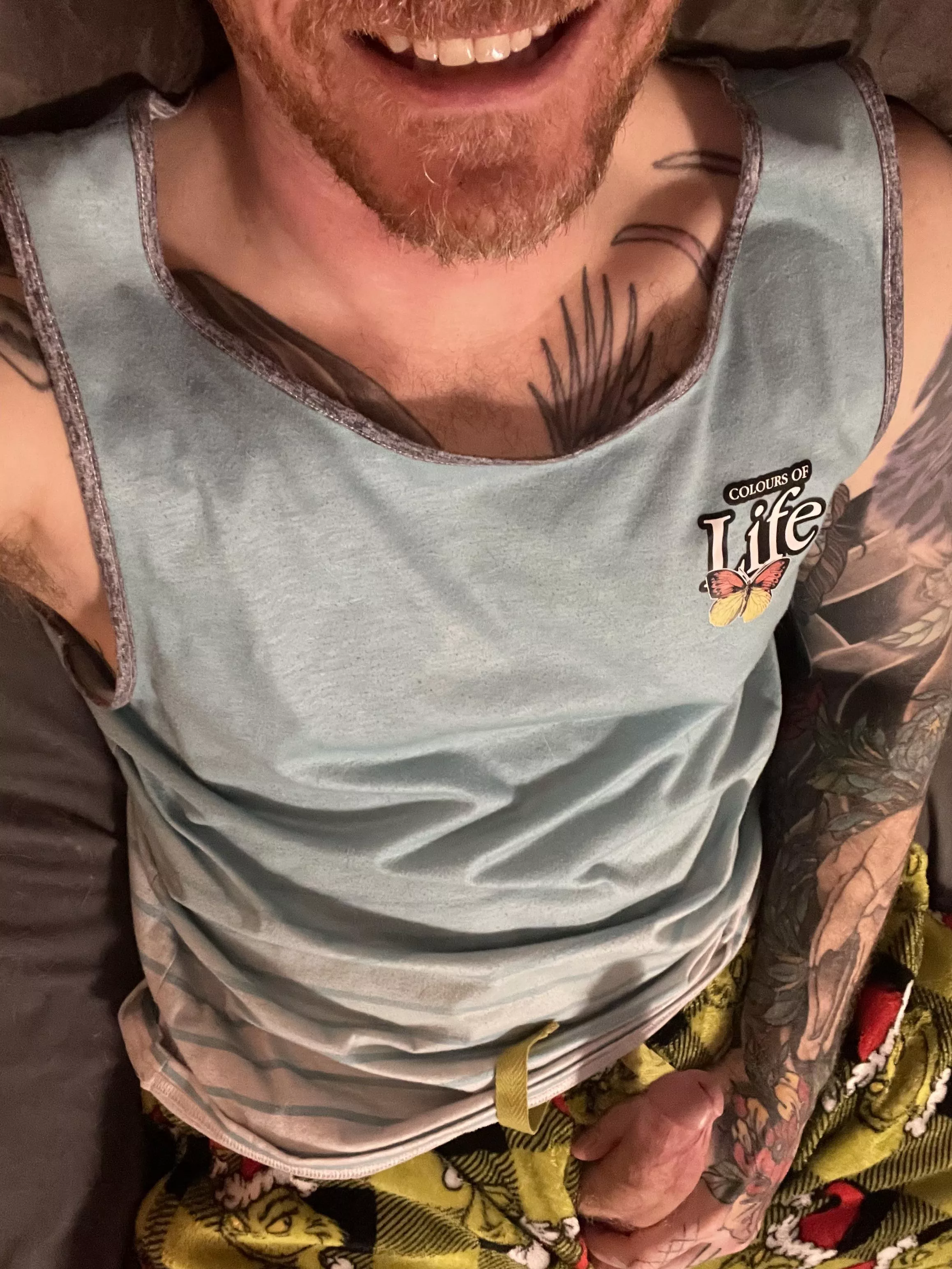 Comfy in bed, who’s coming to join? posted by dblljackncoke