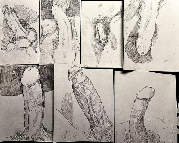 dm me for free cock drawing by Still_Explorer_6519