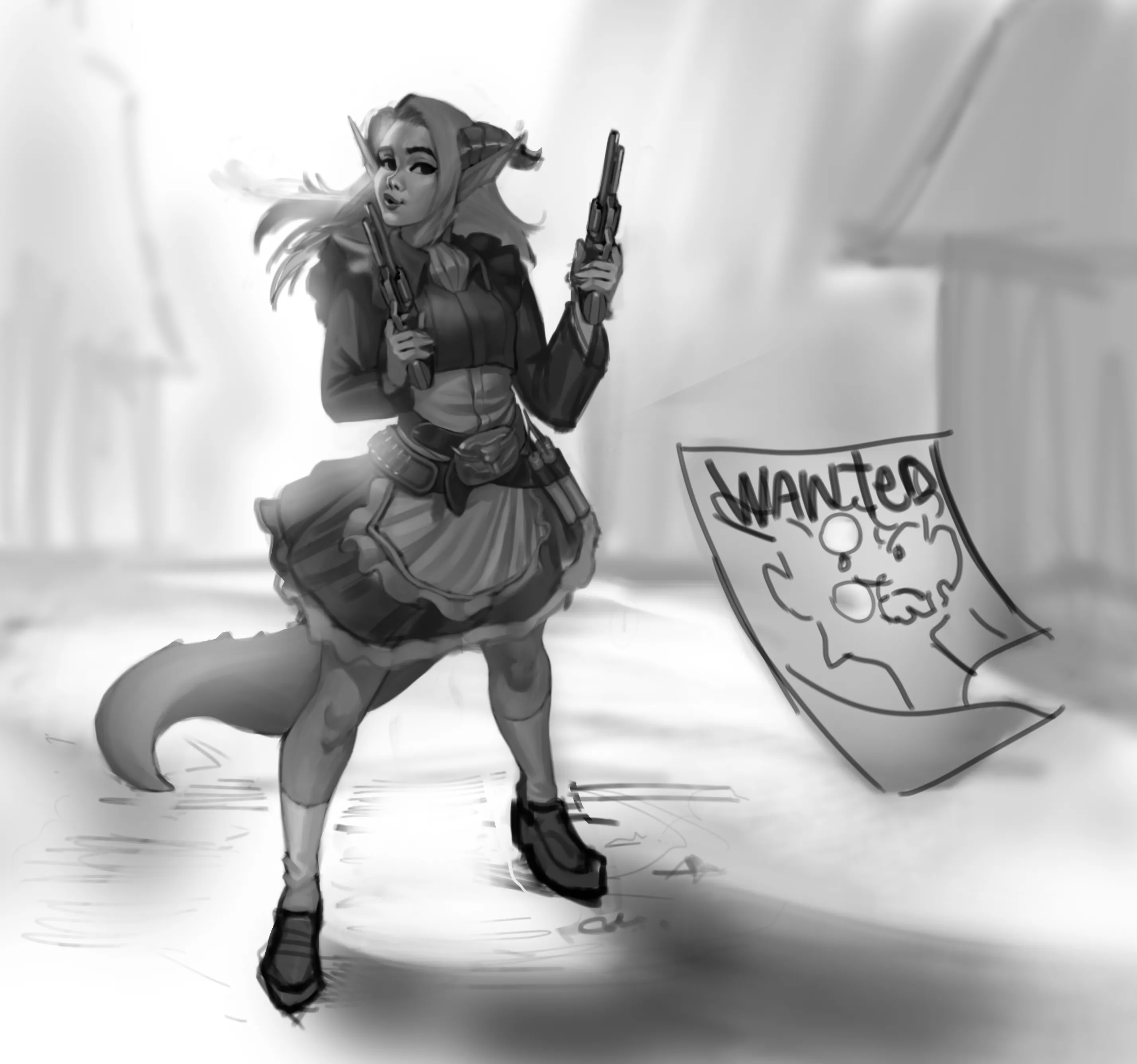 Dragon girl - By Rex (Me) posted by ManOfMarcH89