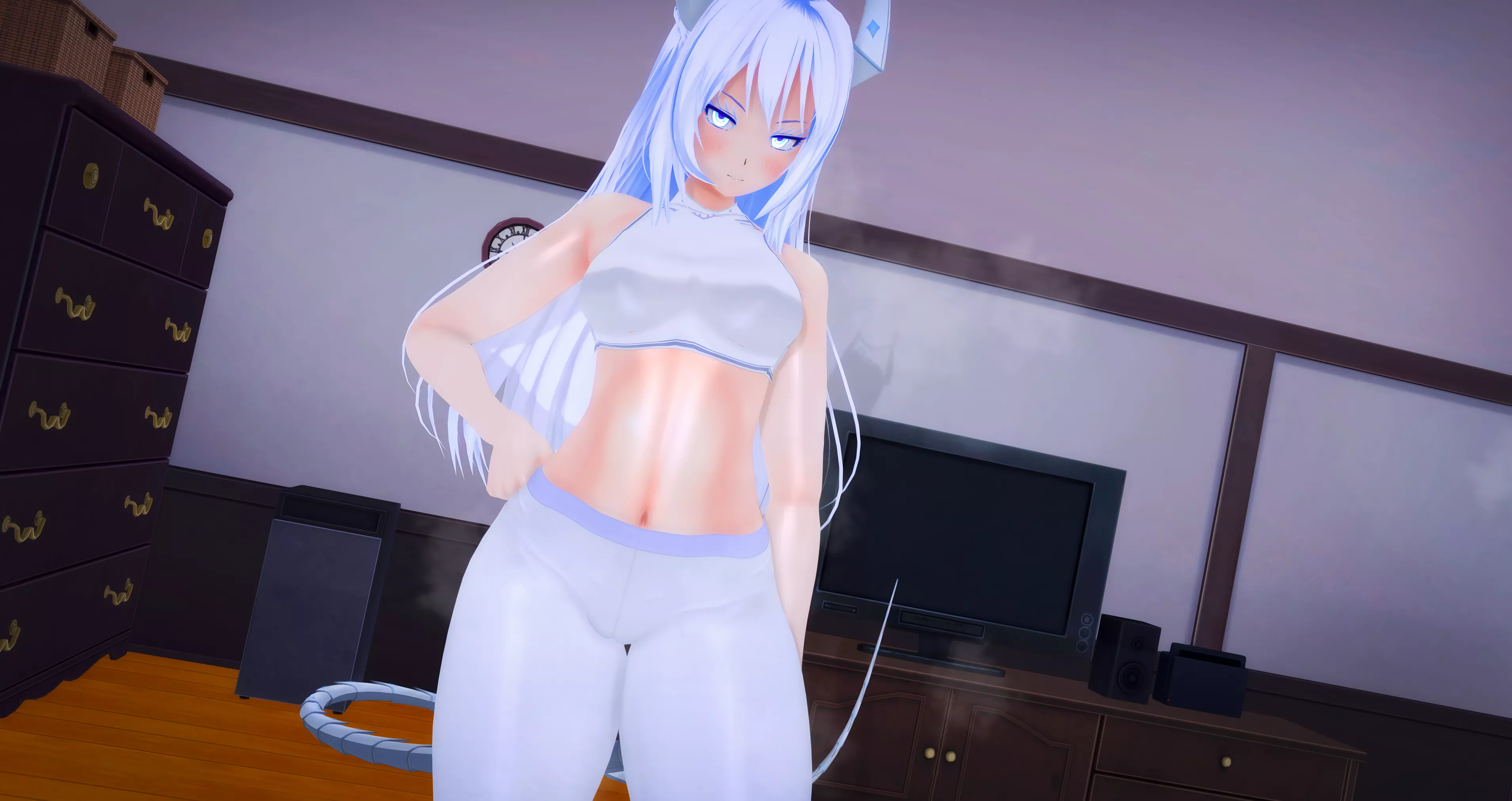 Dragon in tight pants. That's the post. posted by MrEinFan