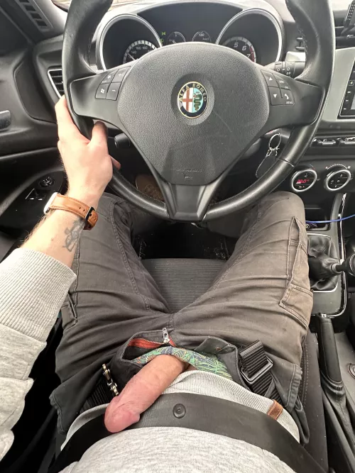 Feeling naughty on the highway by rougarou420