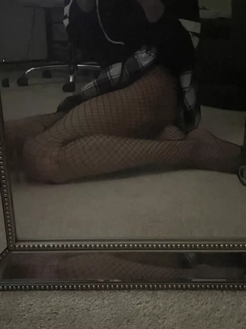 fishnets are the best >.< by new2femboy