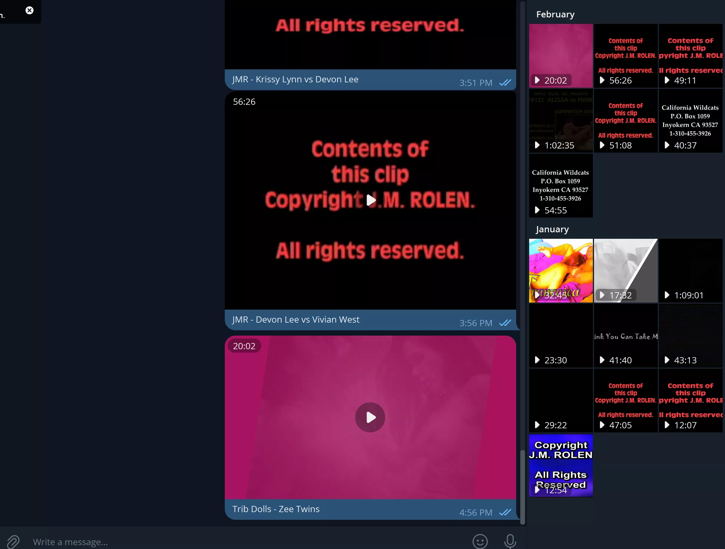 Follow up to previous post. Created a telegram for sharing lezdom sexfights. Dm me if interested. Note: Keyword is SHARING; if you have nothing to contribute to the group do not bother dm'ing posted by numgonegnomebudman