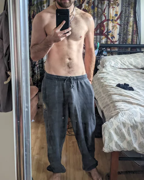 Grey sweatpants? by BigChili-SmolTiddies