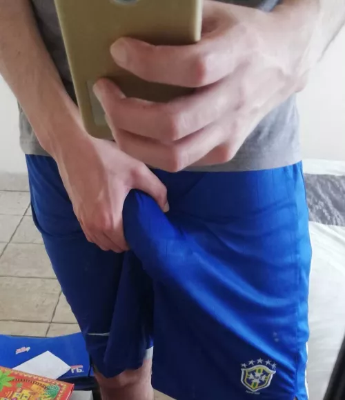 Gun in my shorts by Key-Cantaloupe-5929