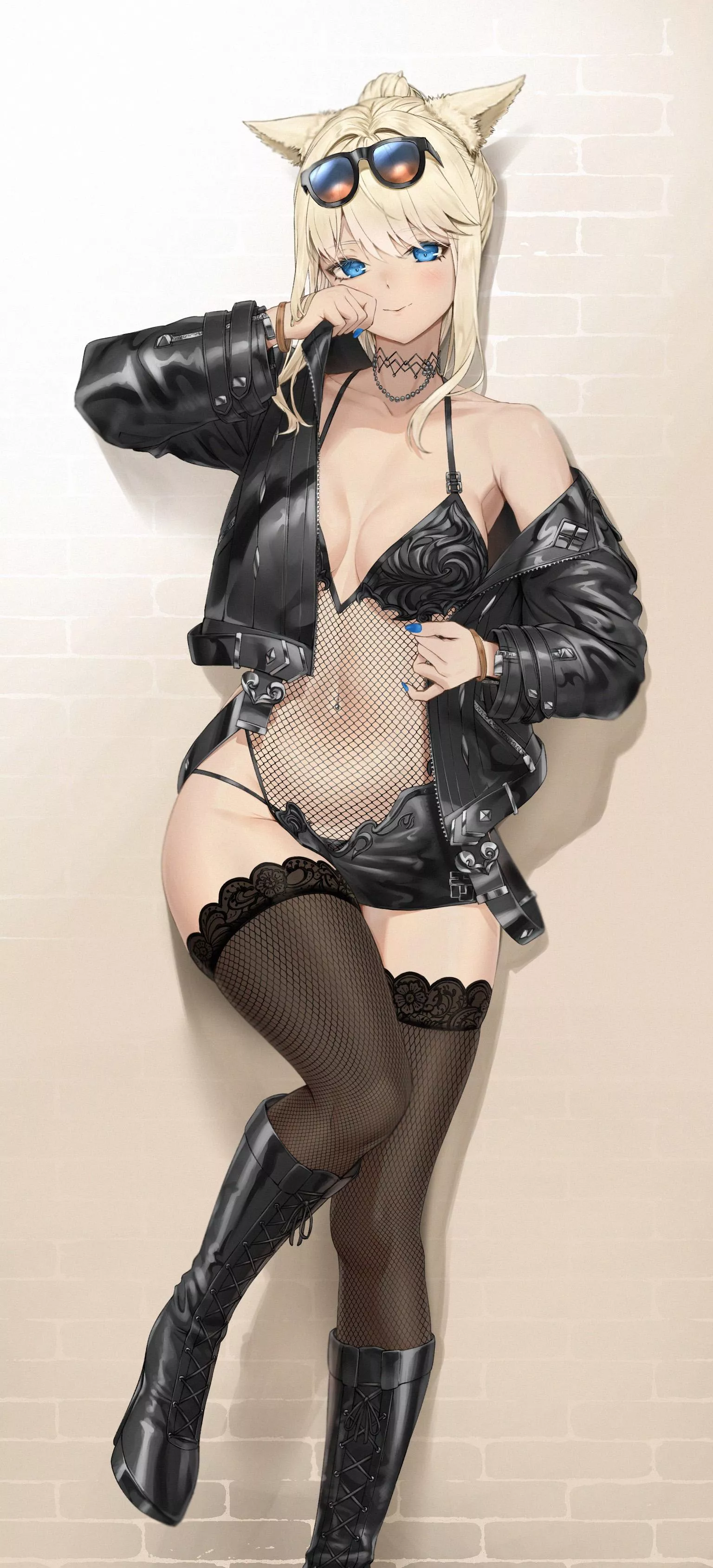 Gyaru Miqo'te [Final Fantasy] posted by CheetahSperm18