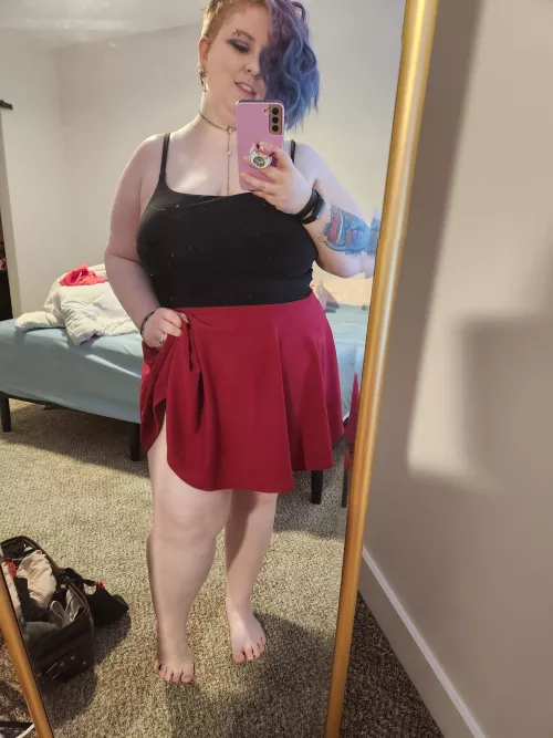 How do you like my skirt by Angel2016Curves