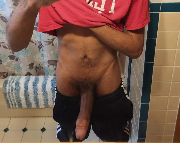 How would you react if you pulled my pants down and saw this? by SkinnyAndPackn