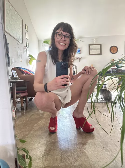 I’m always happy in these heels by KittyCans